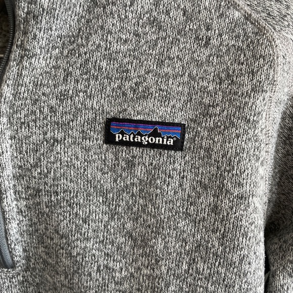 Patagonia Worn Wear Better Sweater 1/4 Zip Fleece Pullover Women’s Size Medium - Picture 5 of 11
